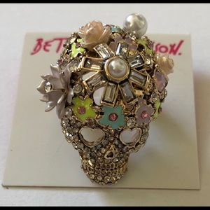Skull Ring by Betsey Johnson